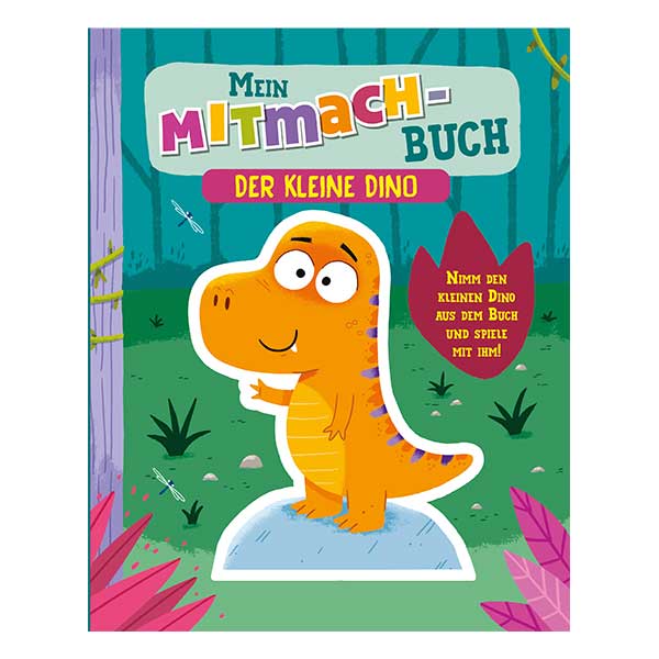 Mein Mitmach-Buch: Der kleine Dino